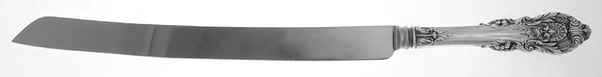 Sir Christopher (Sterling) Cake Knife with Stainless Blade by Wallace Silver-1