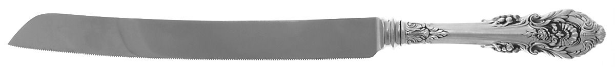 Sir Christopher (Sterling) Cake Knife with Stainless Blade by Wallace Silver-1