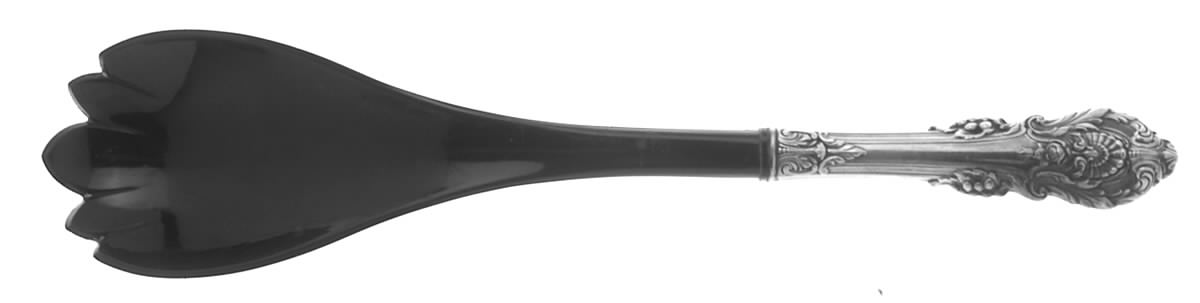Sir Christopher (Sterling) Salad Serving Fork with Plastic Prongs by Wallace Silver-1