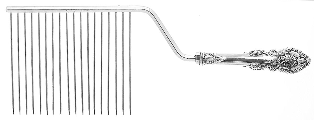 Sir Christopher (Sterling) Cake Breaker with Silverplate Prongs by Wallace Silver-1