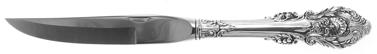 Sir Christopher (Sterling) Individual Steak Knife w/Bevel Blade by Wallace Silver-1