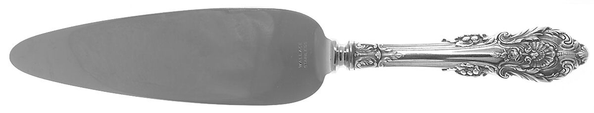 Sir Christopher (Sterling) Pie Server with Stainless Blade by Wallace Silver-1