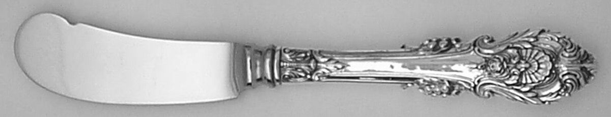 Sir Christopher (Sterling) Butter Spreader Hollow Hdl-Paddle/Stainless Blade by Wallace Silver-1