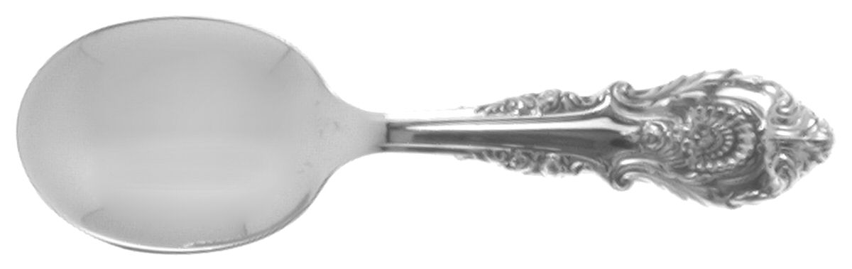 Sir Christopher (Sterling) Straight Handle Baby Spoon by Wallace Silver-1