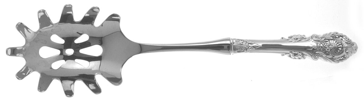 Sir Christopher (Sterling) Pasta Server with Stainless Bowl by Wallace Silver-1