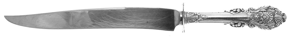 Sir Christopher (Sterling) Small Steak Carving Knife with Stainless Blade by Wallace Silver-1