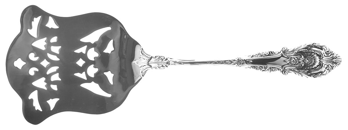 Sir Christopher (Sterling) Solid Asparagus Server by Wallace Silver-1