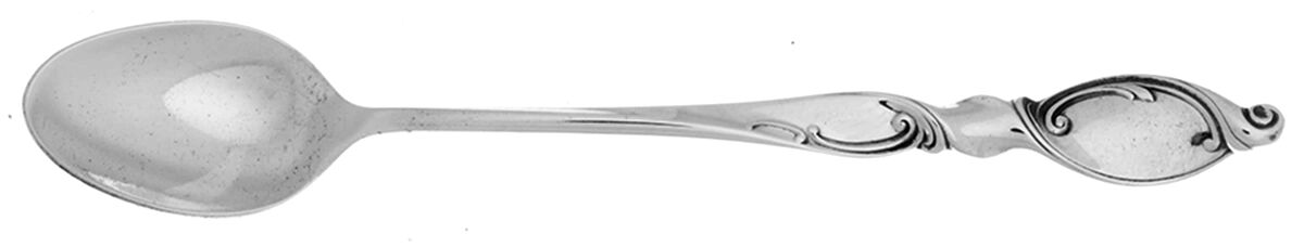 Silver Swirl (Sterling) Infant Feeding Spoon by Wallace Silver-1