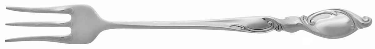 Silver Swirl (Sterling) Cocktail/Seafood Fork by Wallace Silver-1
