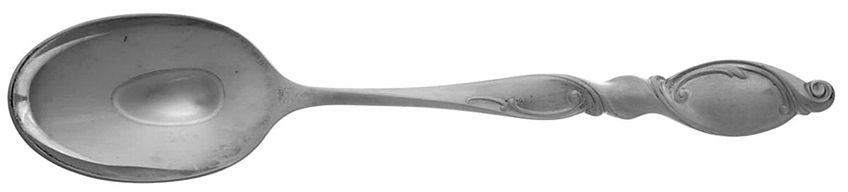 Silver Swirl (Sterling) Teaspoon by Wallace Silver-1