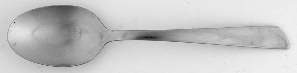 Slant (Stainless) Place/Oval Soup Spoon by Wallace Silver-1