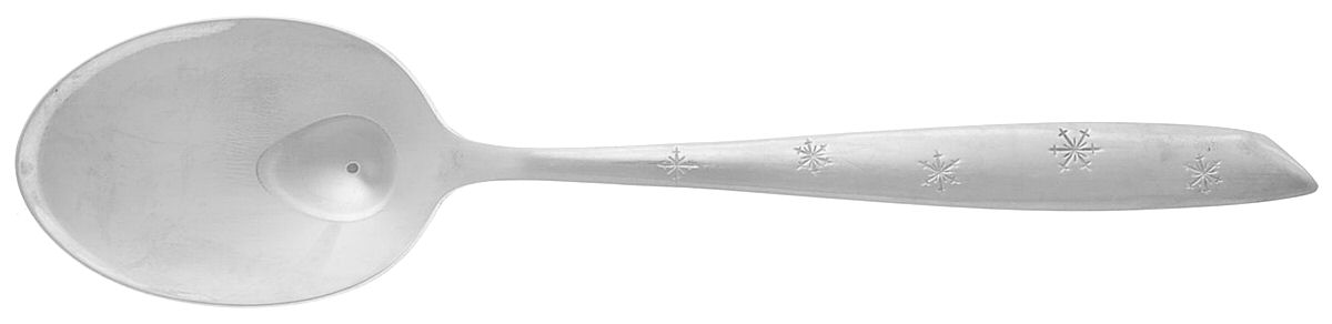 Snow Fall (Stainless) Place/Oval Soup Spoon by Wallace Silver-1