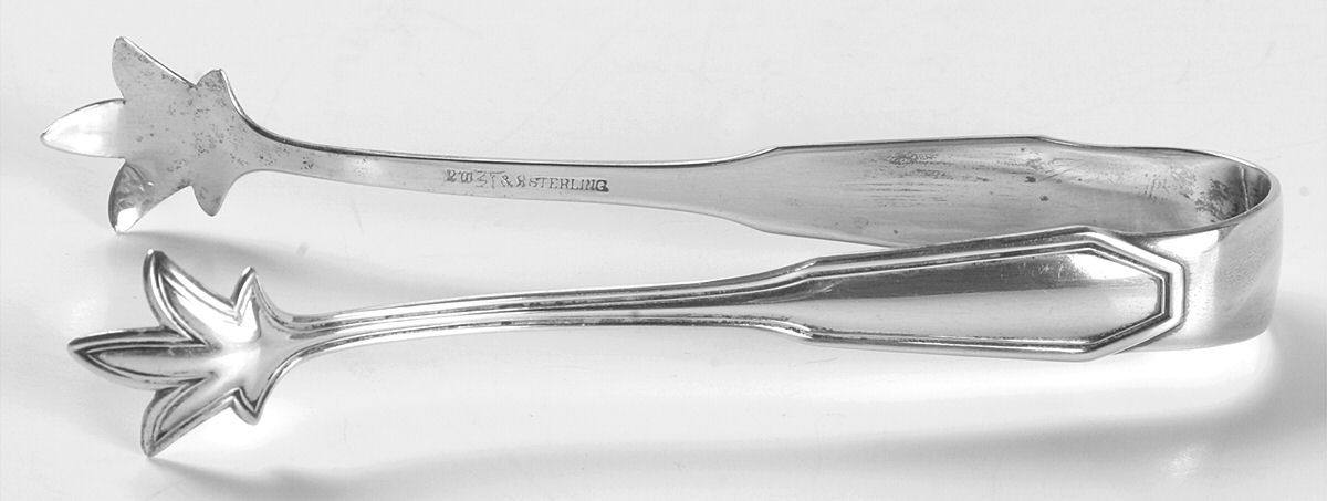 Somerset (Sterling, 1913) Small Sugar Tongs by Wallace Silver-1
