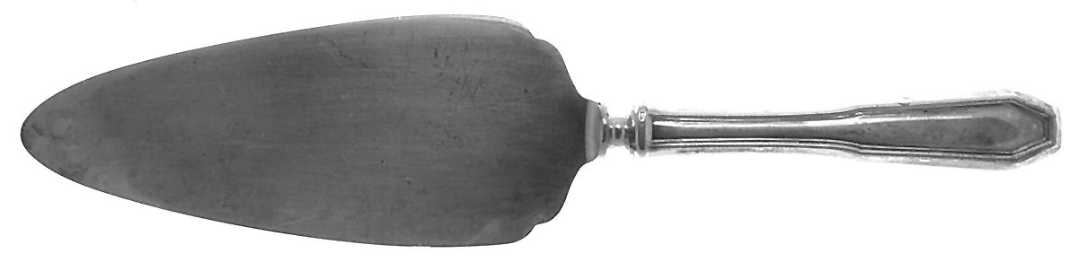 Somerset (Sterling, 1913) Pie Server with Silverplate Blade by Wallace Silver-1