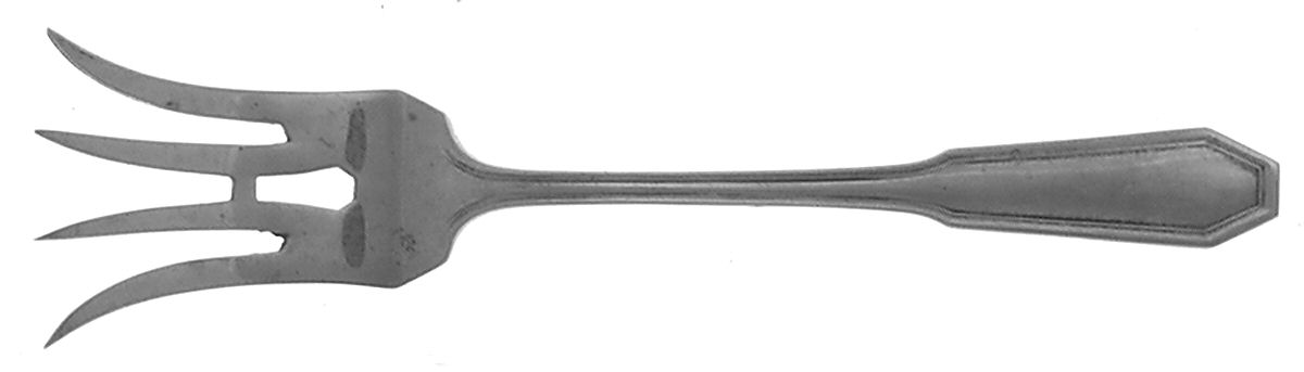 Somerset (Sterling, 1913) Small Chipped Beef Fork by Wallace Silver-1