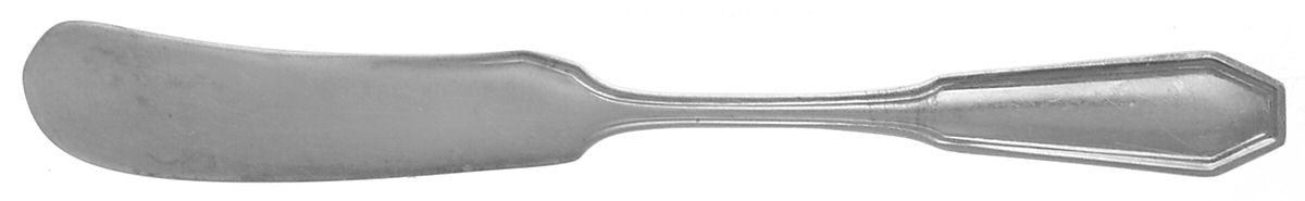 Somerset (Sterling, 1913) Flat Handle Butter Spreader by Wallace Silver-1