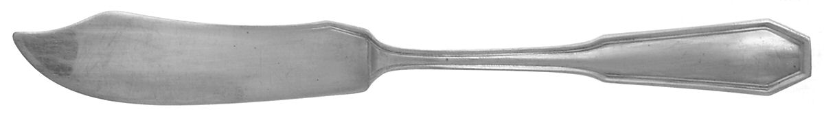 Somerset (Sterling, 1913) Flat Handle Master Butter Knife by Wallace Silver-1