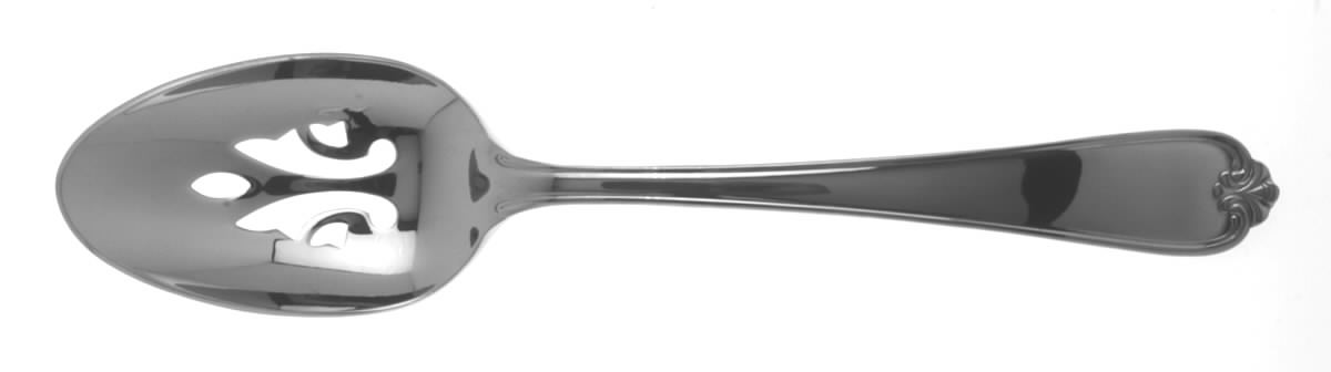 Somerset (Stainless) Pierced Tablespoon (Serving Spoon) by Wallace Silver-1