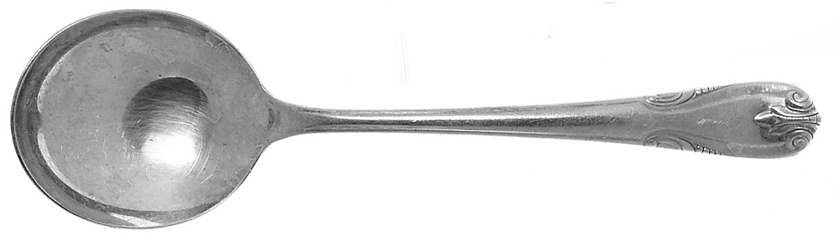Sonata (Silverplate, 1947) Round Bowl Soup Spoon (Cream Soup) by Wallace Silver-1