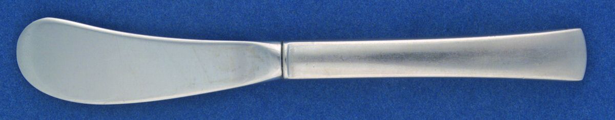 Sonnet (Stainless) Butter Spreader Hollow Hdl-Paddle/Stainless Blade by Wallace Silver-1