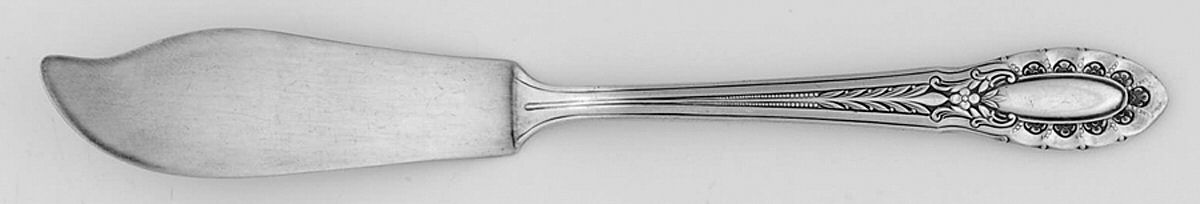 Southgate (Silverplate, 1937) Flat Handle Master Butter Knife by Wallace Silver-1