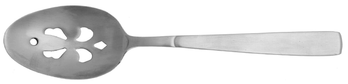 Sparta (Stainless) Pierced Tablespoon (Serving Spoon) by Wallace Silver-1