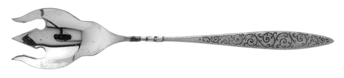 Spanish Lace (Sterling, 1964) Ice Cream Fork HC by Wallace Silver-1