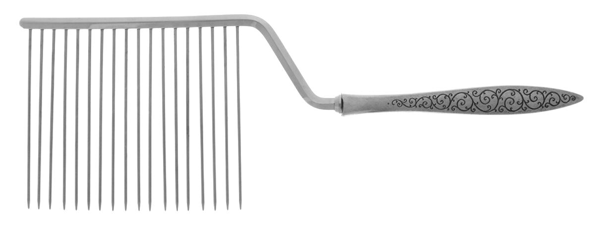 Spanish Lace (Sterling, 1964) Cake Breaker with Silverplate Prongs by Wallace Silver-1
