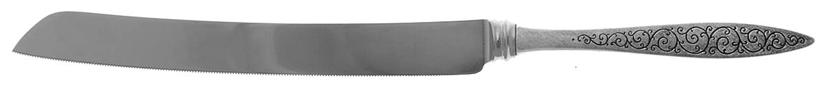 Spanish Lace (Sterling, 1964) Cake Slicer with Stainless Blade by Wallace Silver-1