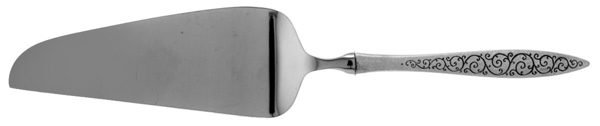 Spanish Lace (Sterling, 1964) Pie & Cake Server with Stainless Blade by Wallace Silver-1