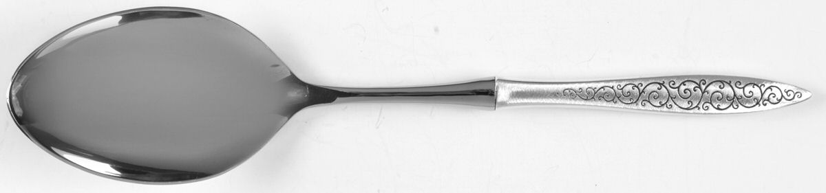 Spanish Lace (Sterling, 1964) Dressing Spoon with Stainless Bowl by Wallace Silver-1