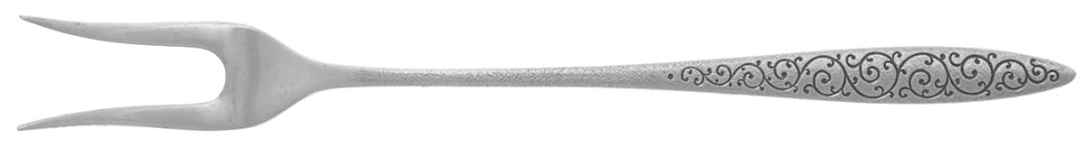 Spanish Lace (Sterling, 1964) Short Handle Pickle/Olive Fork by Wallace Silver-1