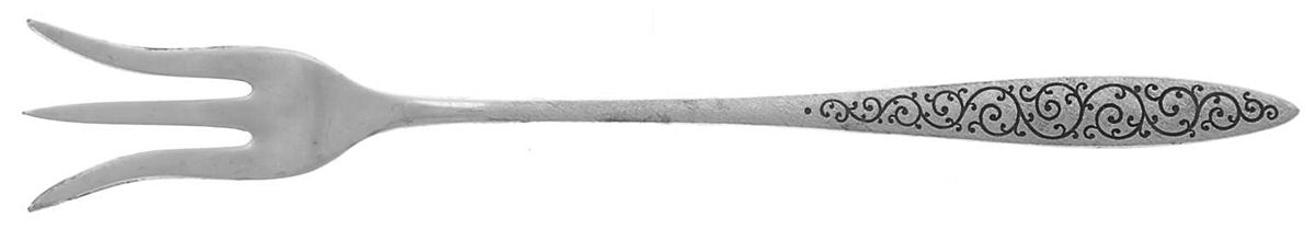 Spanish Lace (Sterling, 1964) Cocktail/Seafood Fork by Wallace Silver-1