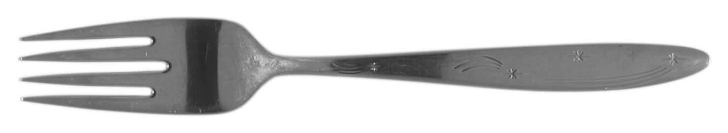 Star Crest (Stainless) Fork by Wallace Silver-1