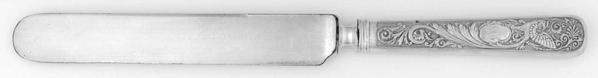 St. George (Sterling, 1890) Old French Hollow Knife with Bolster by Wallace Silver-1