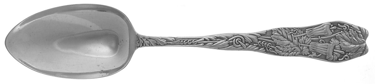 St. Leon (Sterling, 1890) Tablespoon (Serving Spoon) by Wallace Silver-1