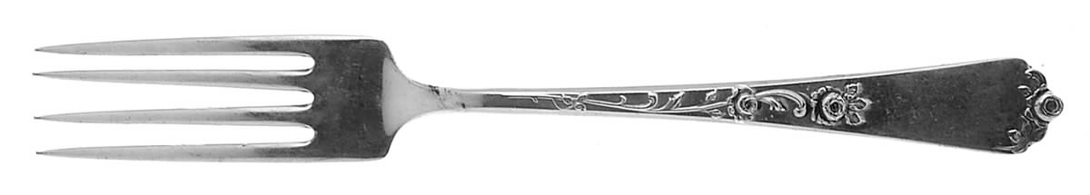 Sterling Rose (Sterling, 1955) Fork by Wallace Silver-1