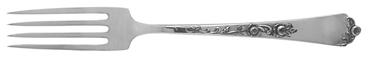 Sterling Rose (Sterling, 1955) Fork by Wallace Silver-1