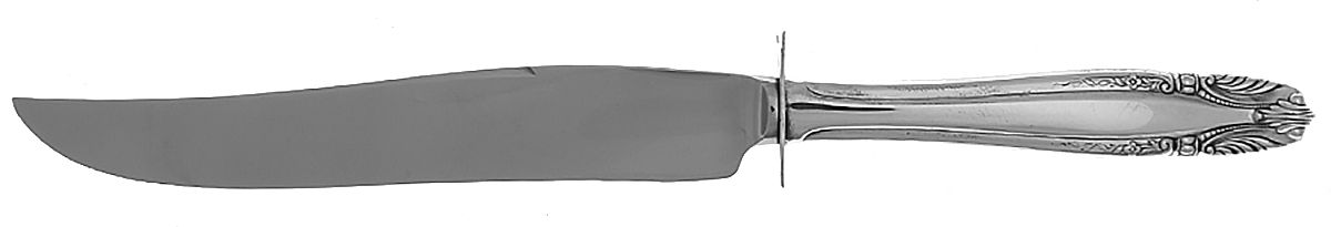 Stradivari (Sterling, 1937, No Monograms) Small Steak Carving Knife with Stainless Blade by Wallace Silver-1