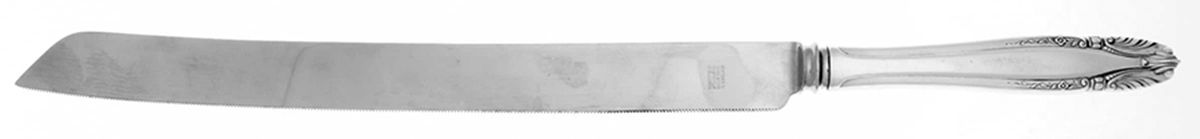 Stradivari (Sterling, 1937, No Monograms) Cake Slicer with Stainless Blade by Wallace Silver-1