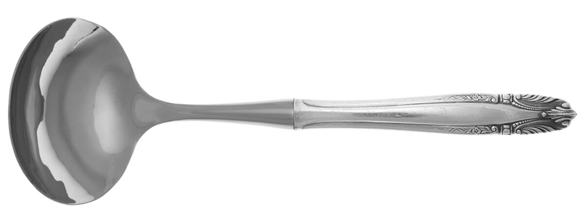 Stradivari (Sterling, 1937, No Monograms) Gravy Ladle with No Spout Stainless Bowl HC by Wallace Silver-1