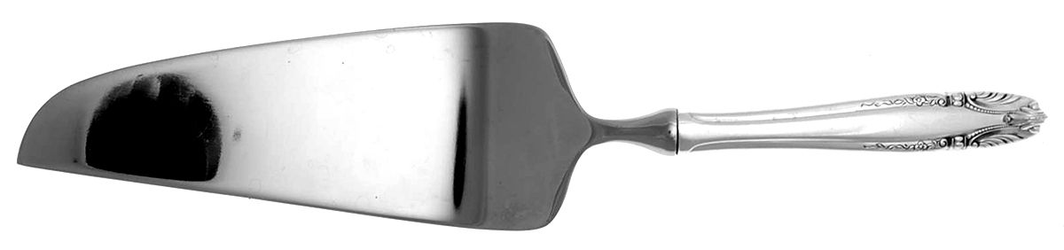 Stradivari (Sterling, 1937, No Monograms) Pie & Cake Server with Stainless Blade by Wallace Silver-1