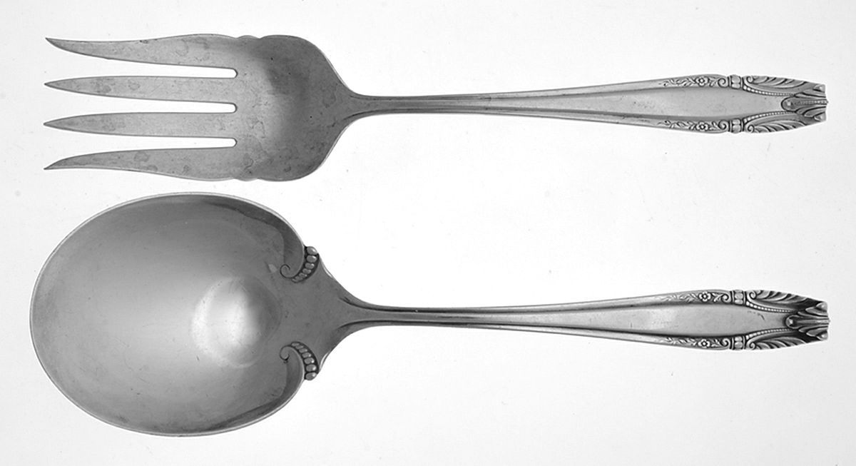Stradivari (Sterling, 1937, No Monograms) Solid Serving Set by Wallace Silver-1