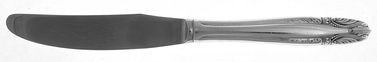 Stradivari (Sterling, 1937, No Monograms) Modern Hollow Butter Spreader (Stainless) by Wallace Silver-1