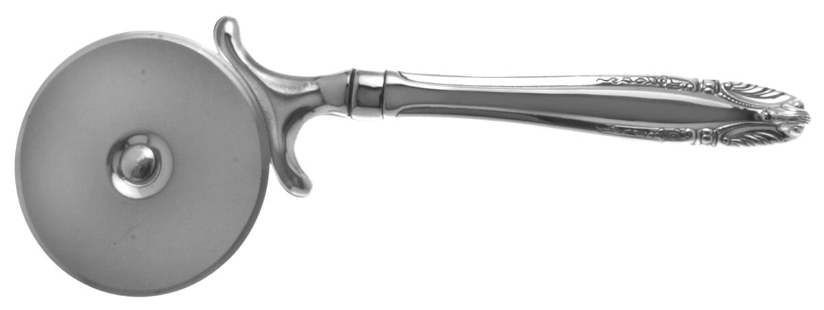 Stradivari (Sterling, 1937, No Monograms) Pizza Cutter with Stainless Blade by Wallace Silver-1