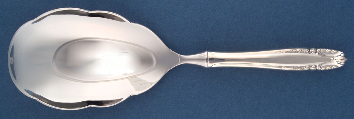 Stradivari (Sterling, 1937, No Monograms) Rice Spoon-Stainless Bowl by Wallace Silver-1