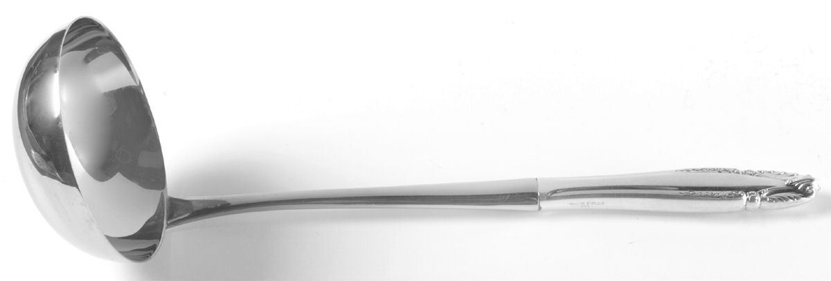 Stradivari (Sterling, 1937, No Monograms) Soup Ladle with Stainless Bowl by Wallace Silver-1