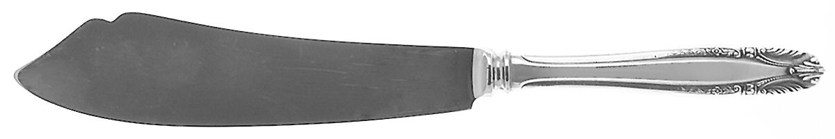 Stradivari (Sterling, 1937, No Monograms) Ice Cream Serving Knife with Stainless Blade by Wallace Silver-1