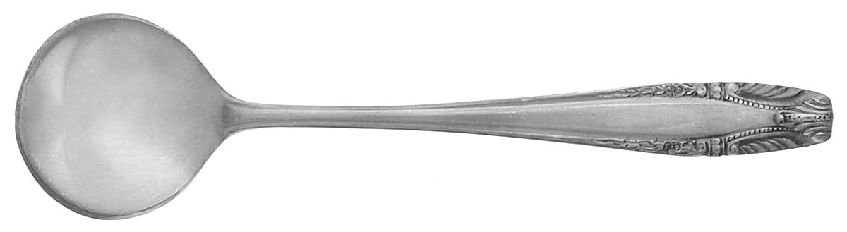 Stradivari (Sterling, 1937, No Monograms) Individual Salt Spoon by Wallace Silver-1