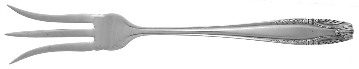 Stradivari (Sterling, 1937, No Monograms) Lemon Fork by Wallace Silver-1